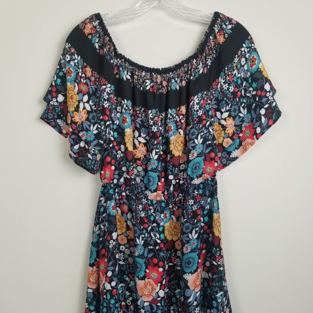 LOFT Floral Dress XS - Picture 2 of 6